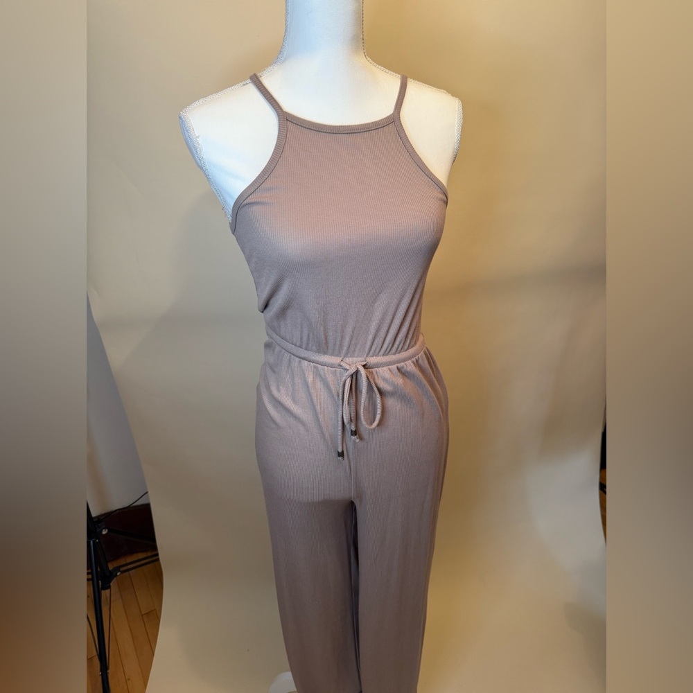 Elegant Mauve Jumpsuit